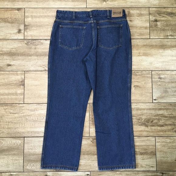 Duluth Trading Men’s Blue Denim Jeans 40x32 - Picture 5 of 5